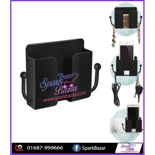 MultiFunction Wall Mounted stand for Phone-Remote-Keys