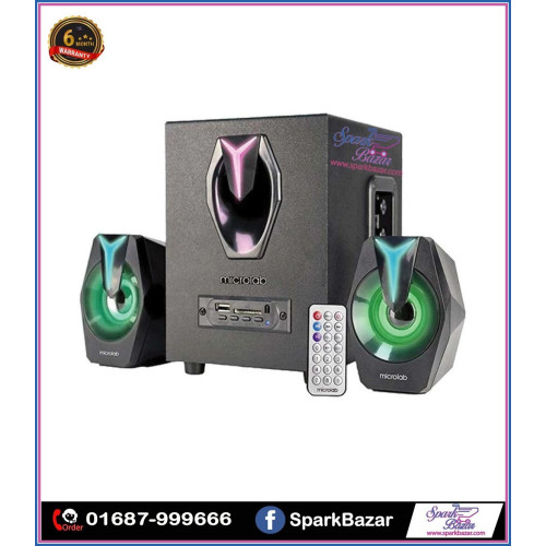 Microlab G100BT 2:1 RGB Bluetooth Gaming Speaker Microlab G100BT 2:1 RGB Bluetooth Gaming Speaker