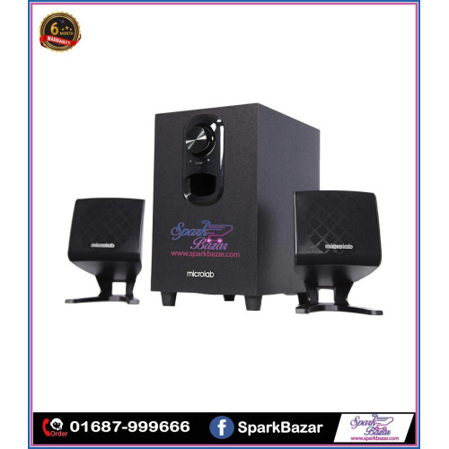 Microlab M108BT 2.1 Bluetooth Black Speaker