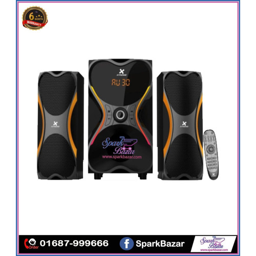 Xtreme DUO 2:1 Black Bluetooth Speaker