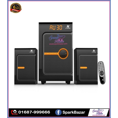 Xtreme JUPITER 2:1 Black Bluetooth Speaker