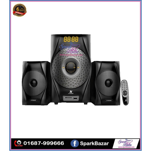 Xtreme ROCK 2:1 Black Bluetooth Speaker