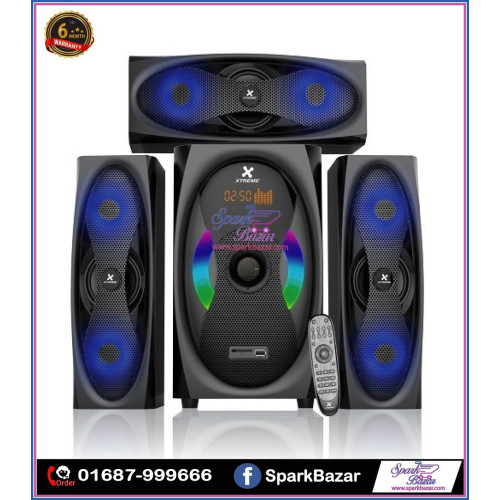 Xtreme SPARTA 3:1 Black Bluetooth Speaker