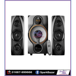 Xtreme TIGER 2:1 Black Bluetooth Speaker