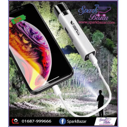 USB Rechargeable Flashlight With Power Bank